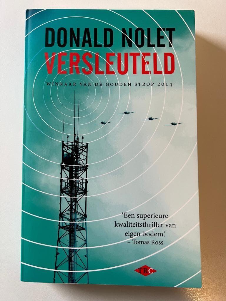 Versleuteld - Donald Nolet - thriller Gouden Strop, Ophalen of Verzenden, Gelezen