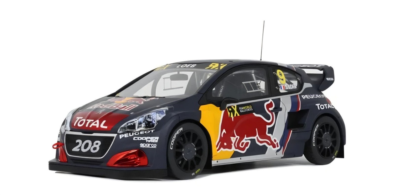 Ottomobile Peugeot 208 WRX 1:18, Hobby en Vrije tijd, OttOMobile, Auto, Nieuw, Ophalen of Verzenden