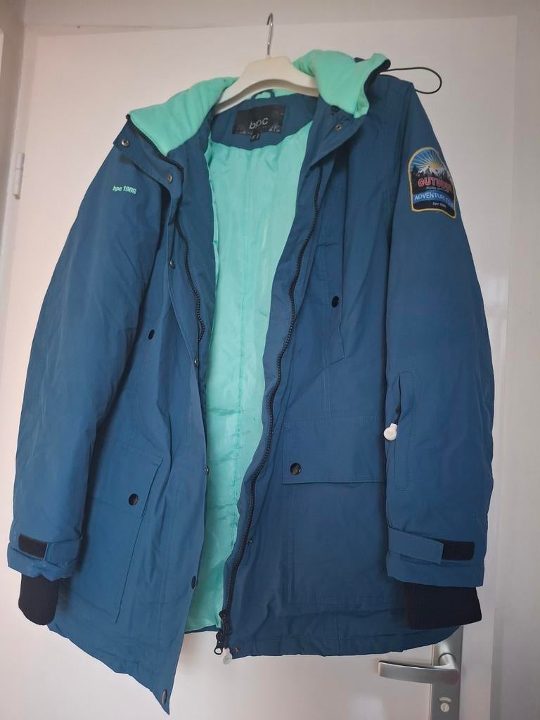 Warme winterjas van bpc bonprix collection, maat 48, Kleding | Dames, Jassen | Winter, Blauw, Maat 46/48 (XL) of groter, Bpc bonprix collection