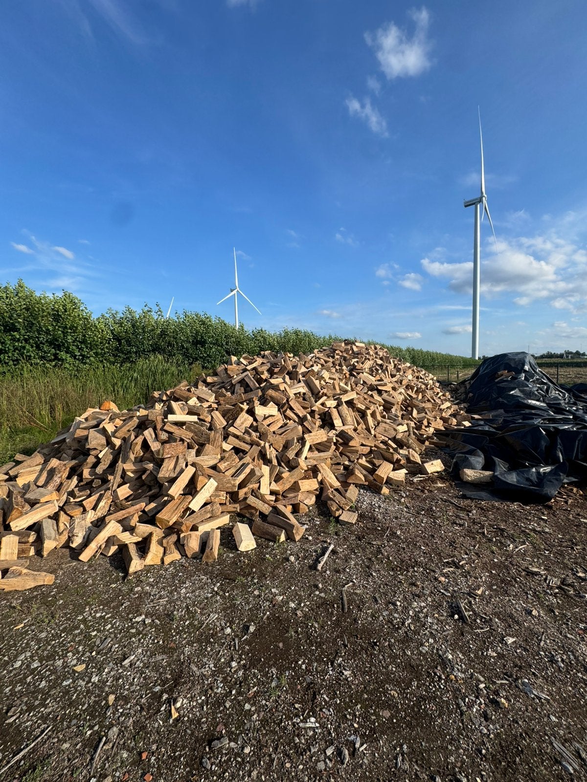 Haardhout mix van eik, es en beuk -stookklaar, Tuin en Terras, Ophalen of Verzenden