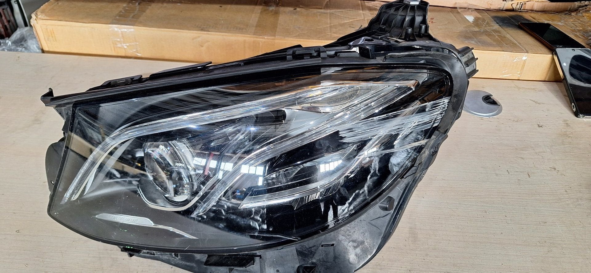 koplamp Mercedes-Benz E AMG W213, Gebruikt, -, -, Ophalen of Verzenden