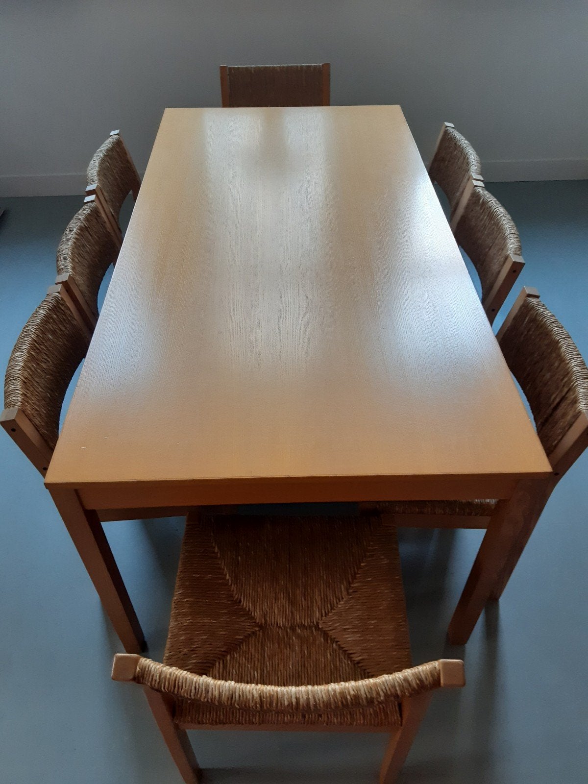 PASTOE STOELEN SPECTRUM TAFEL, Huis en Inrichting, Stoelen, Ophalen of Verzenden, Dutch /Scandinavisch, Vijf, Zes of meer stoelen