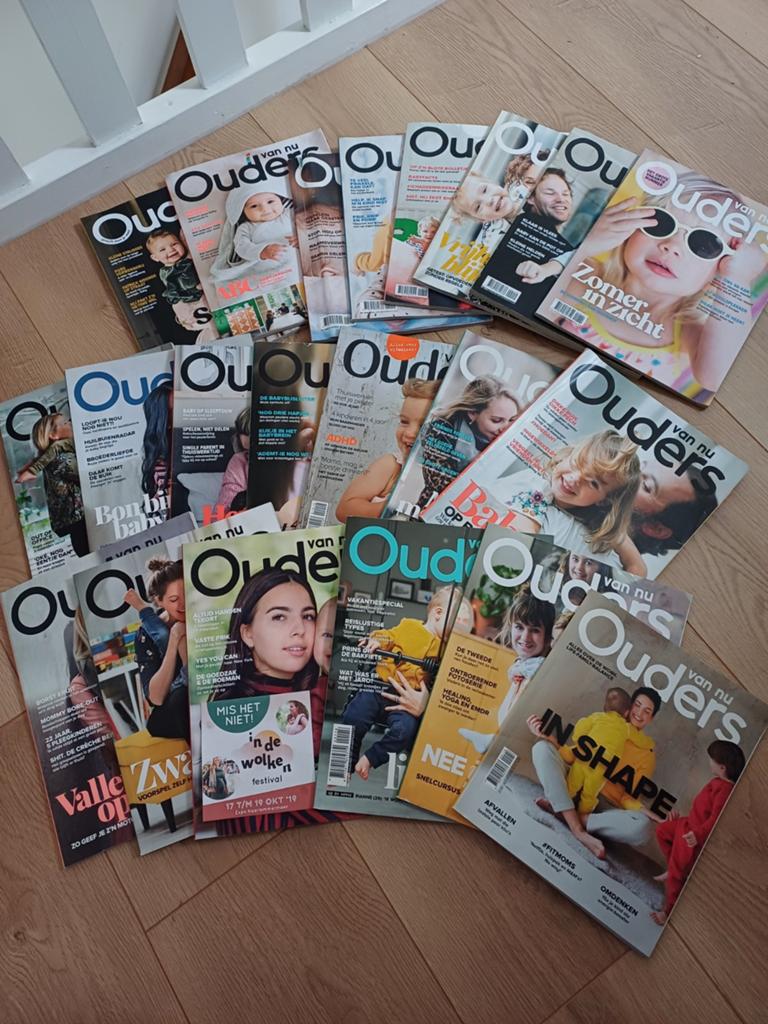 Diverse collectie Ouders van Nu tijdschriften 21 stuks, Boeken, Ophalen of Verzenden, Gelezen, Damesbladen