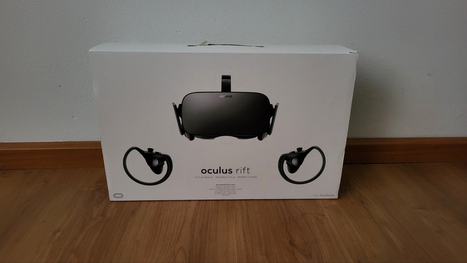 Oculus Rift CV1 (compleet), Verzenden, Gebruikt, VR-bril, Pc