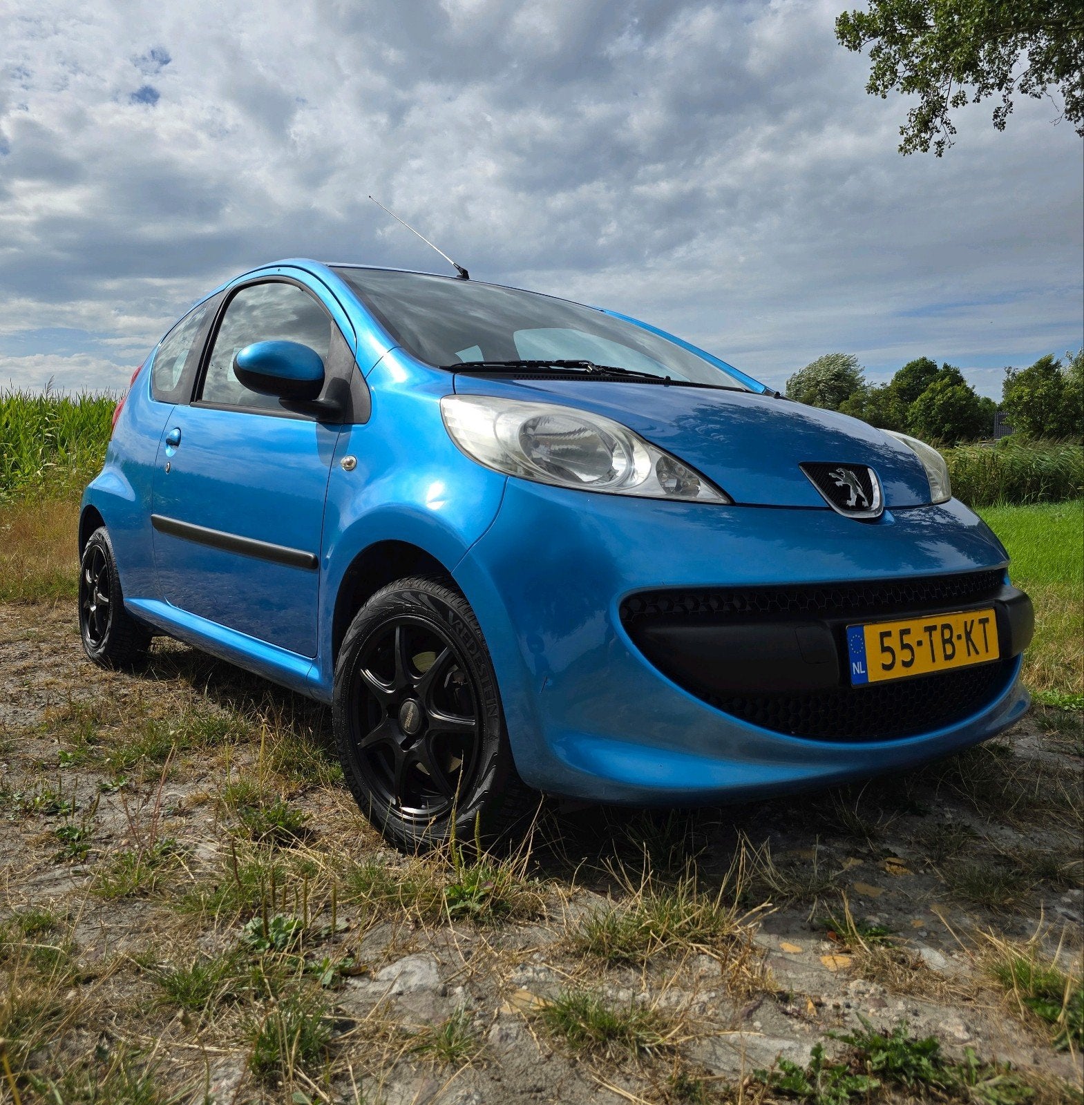 Peugeot 107 1.0 12V 3DR 2006 Android carplay Alu velgen, Voorwielaandrijving, 765 kg, 68 pk, Origineel Nederlands