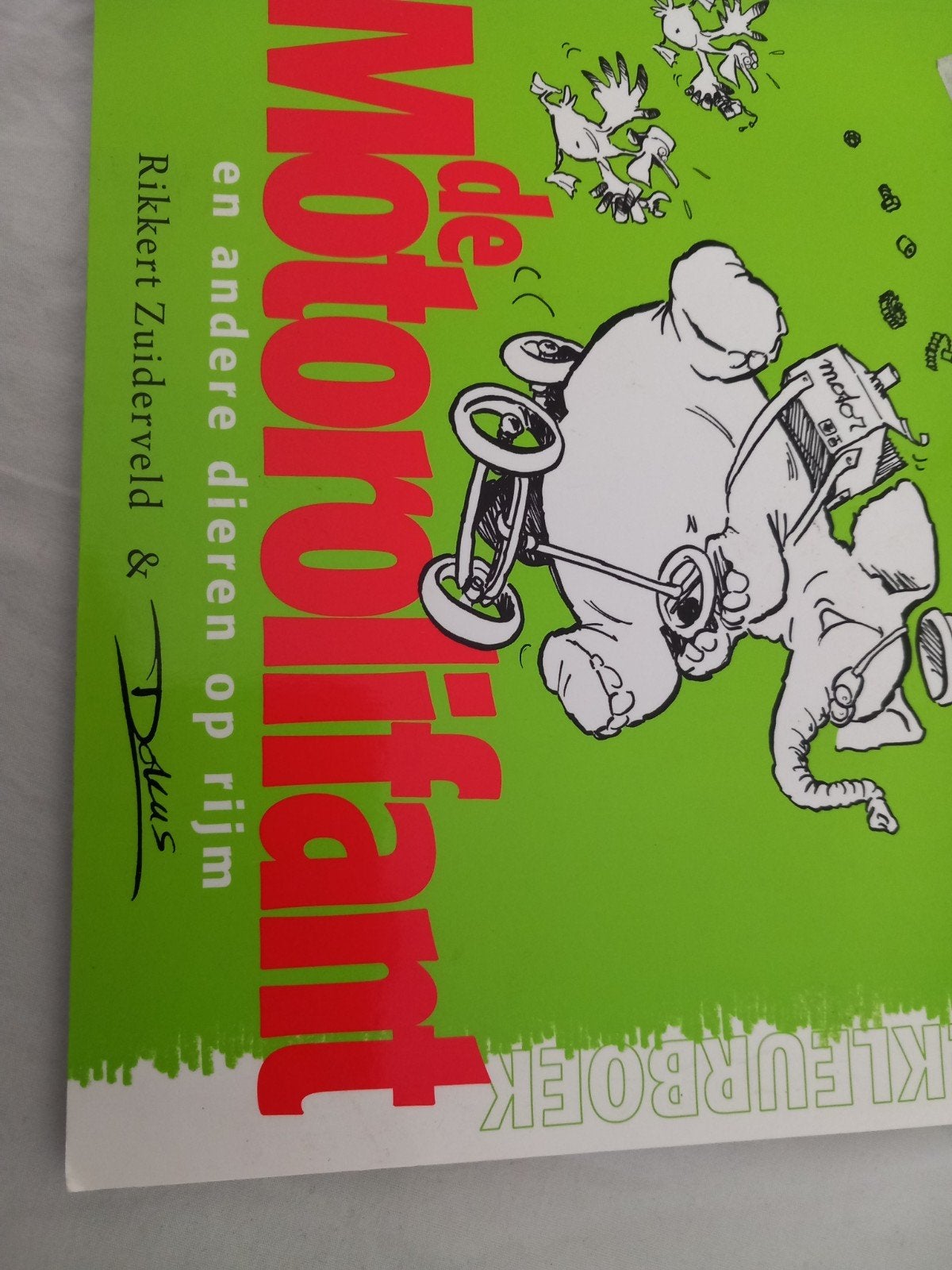 De motorolifant, Ophalen of Verzenden