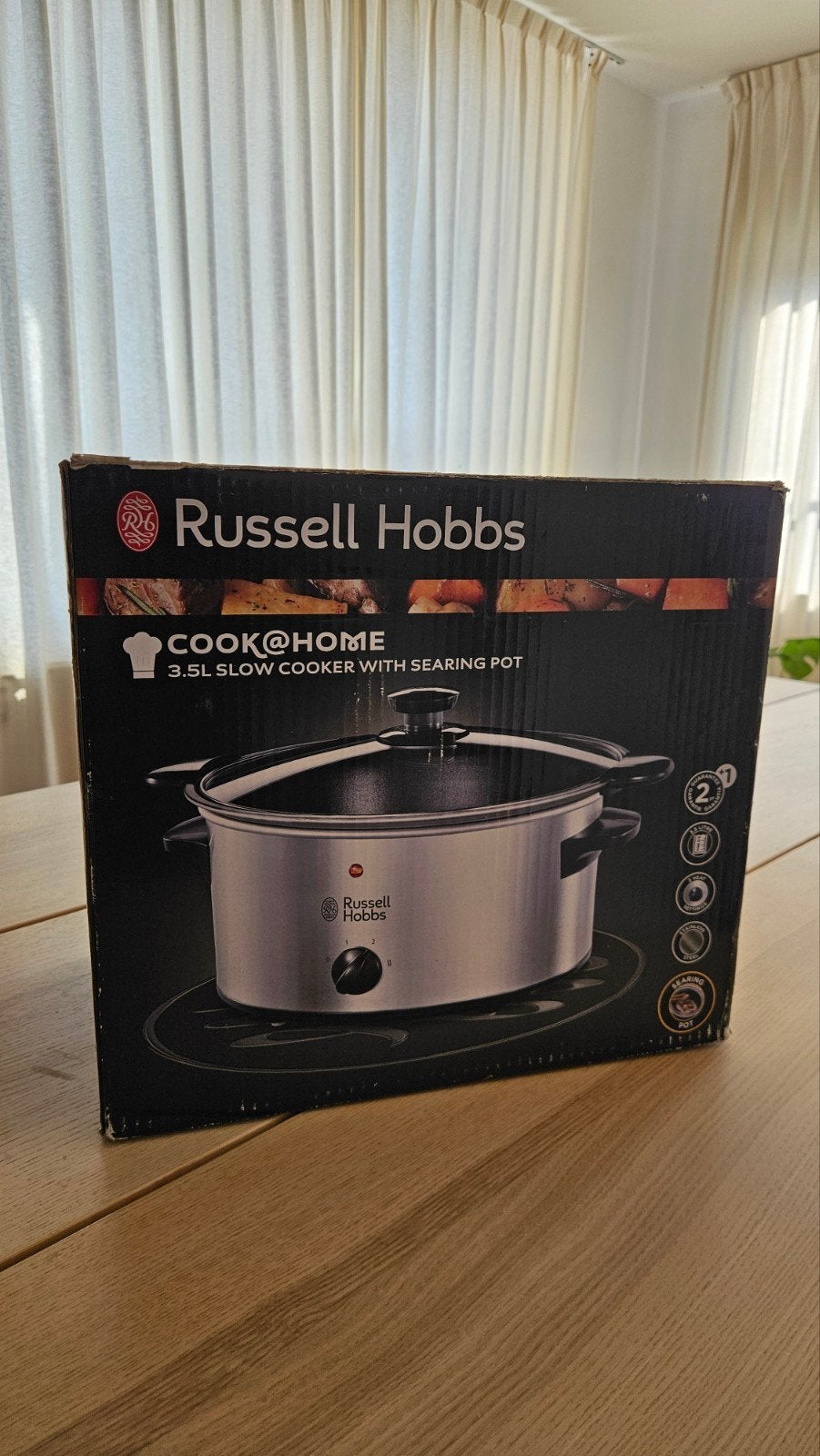 Russell Hobbs Cook@Home 3.5L Slowcooker, Ophalen