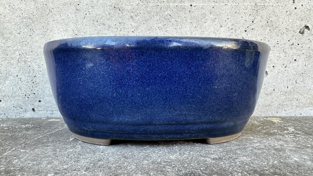 Japan | Bonsai schaal pot 14x11x5,5cm (5*), Ophalen of Verzenden, Zo goed als nieuw, Overige vormen, Aardewerk