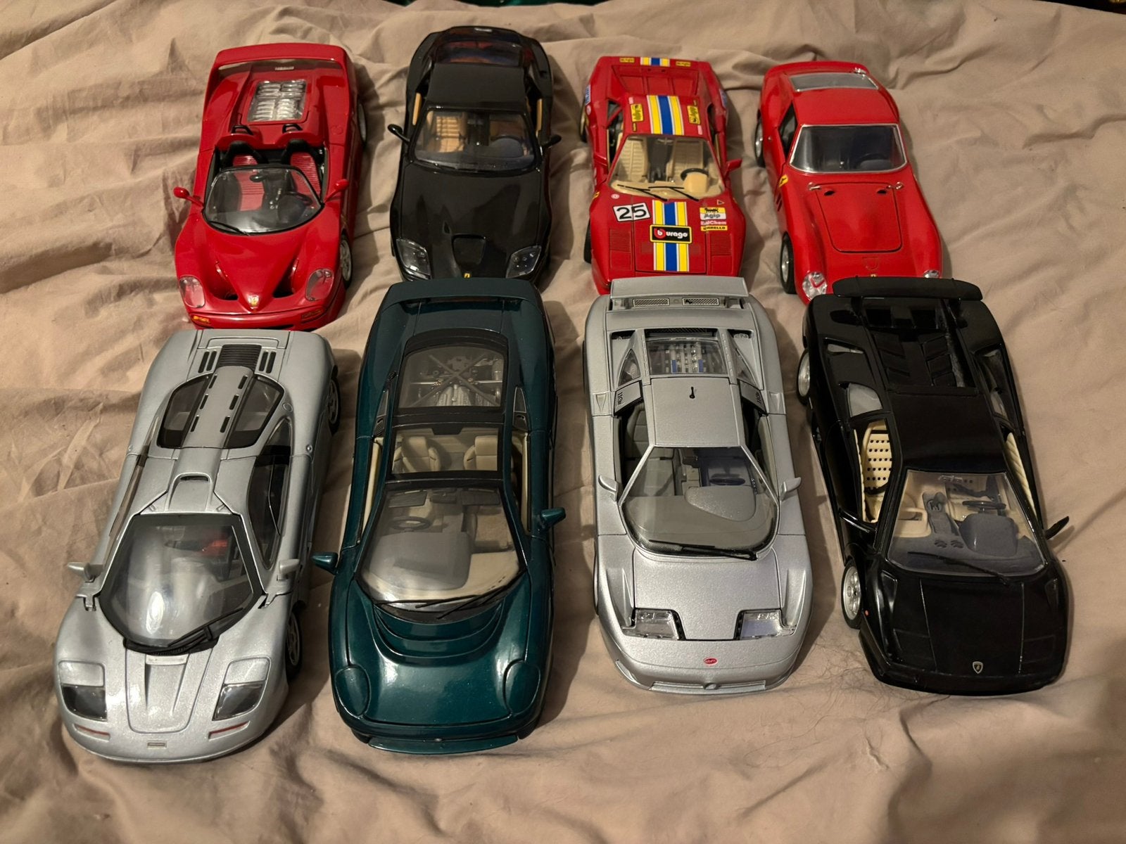 Bburago en Maisto - Supercar modellen (8 stuks - 1:18), Ophalen, Zo goed als nieuw, Bburago