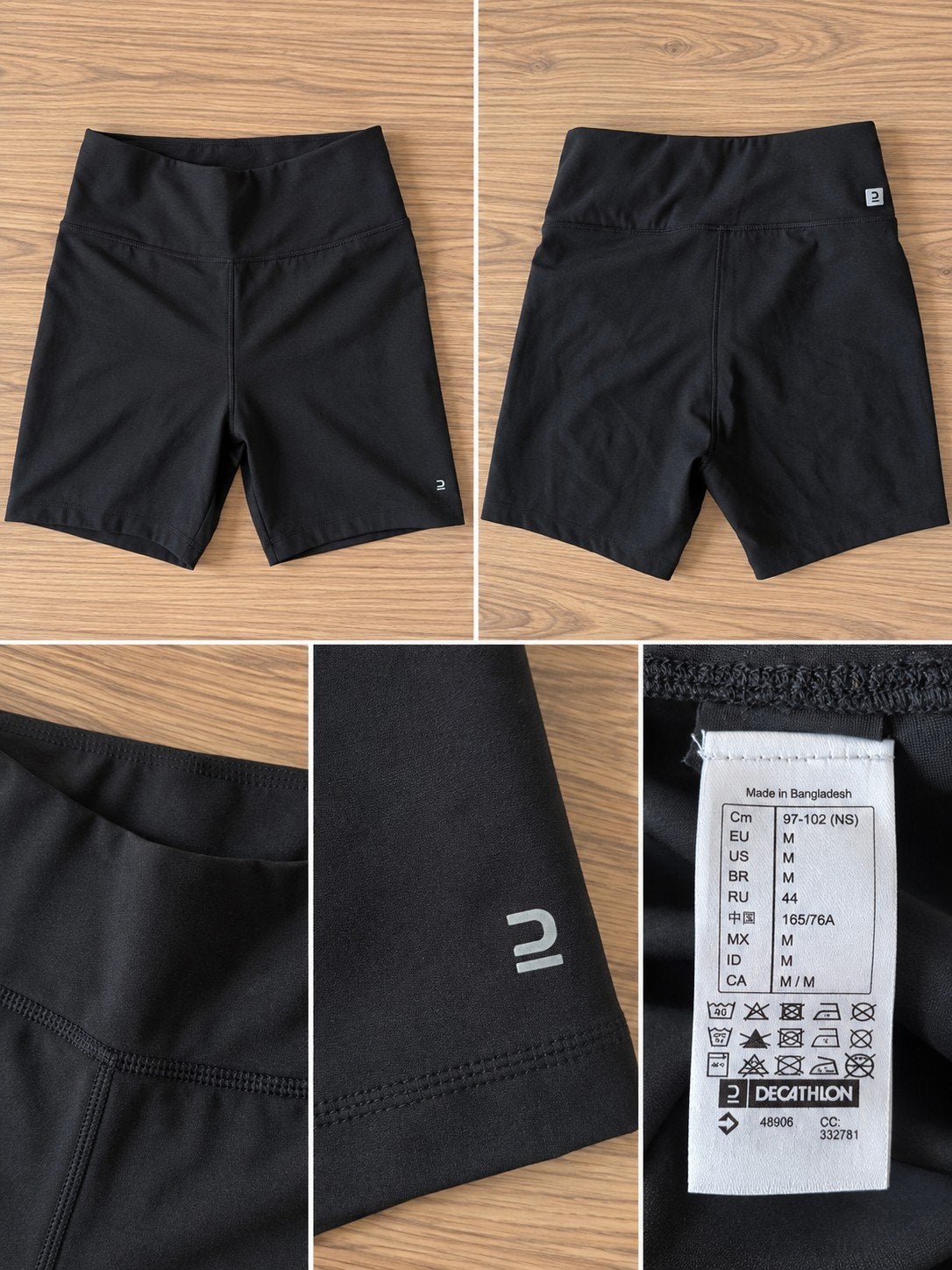 Decathlon sportshorts - Maat M, Maat 38/40 (M), Zwart, Ophalen of Verzenden, Decathlon
