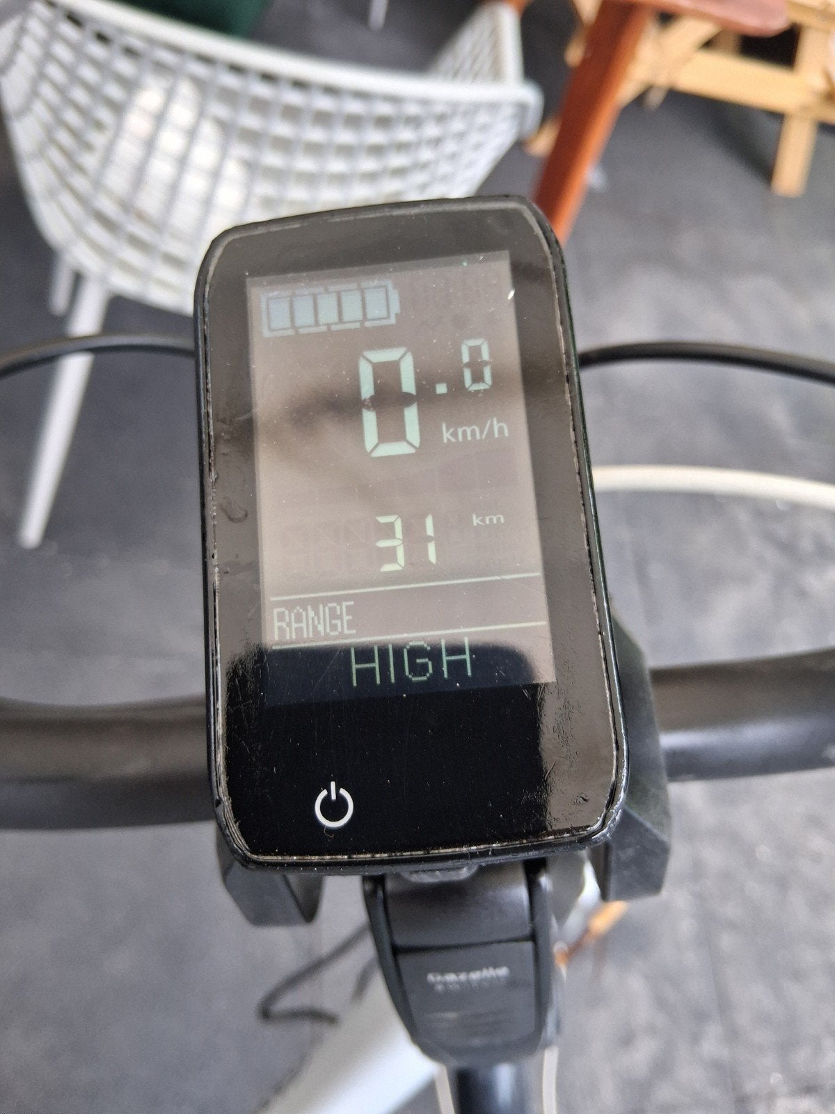 Gazelle Panasonic Display goede staat, Fietsen en Brommers, Fietsaccessoires | Fietscomputers, Ophalen, Zo goed als nieuw