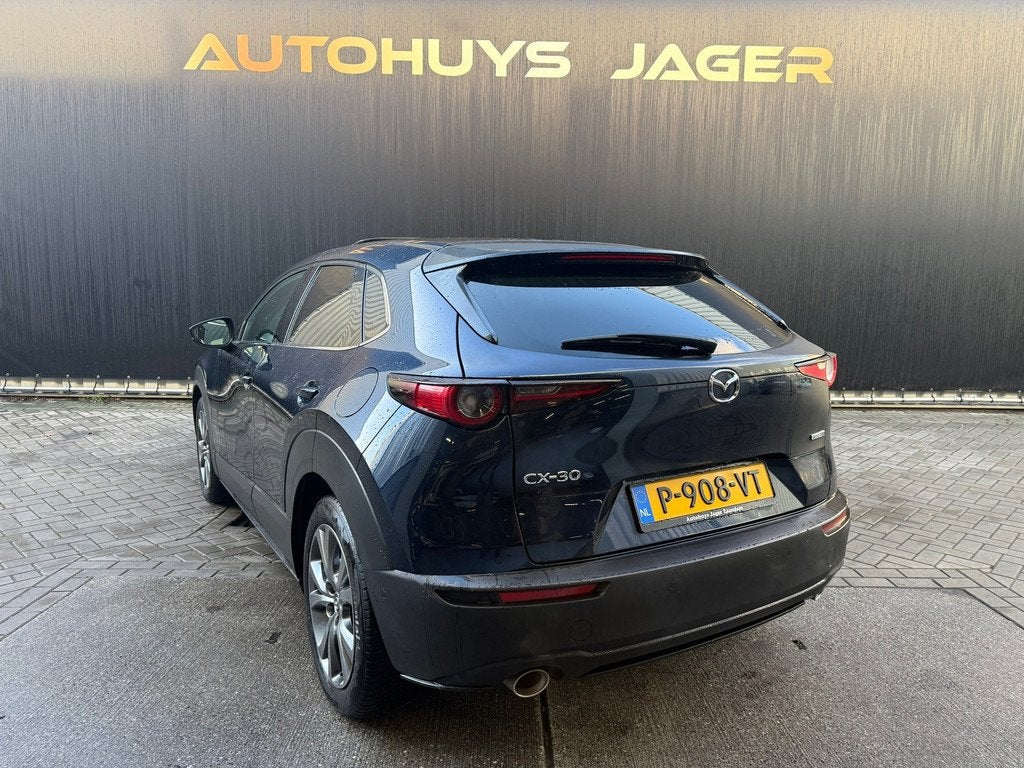 Mazda CX-30 2.0 e-SkyActiv-X M Hybrid Luxury H&U Leer Memory, 1998 cc, Gebruikt, 4 cilinders, Blauw