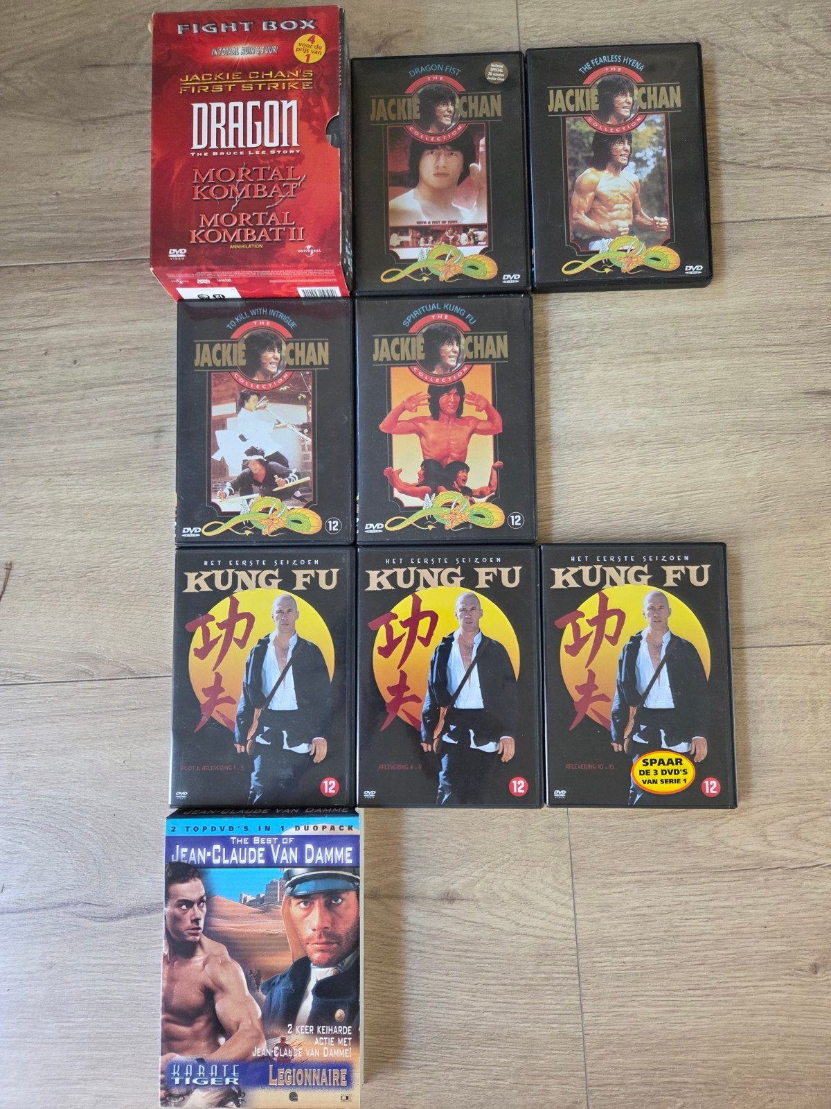 karate vecht films, Ophalen, Zo goed als nieuw