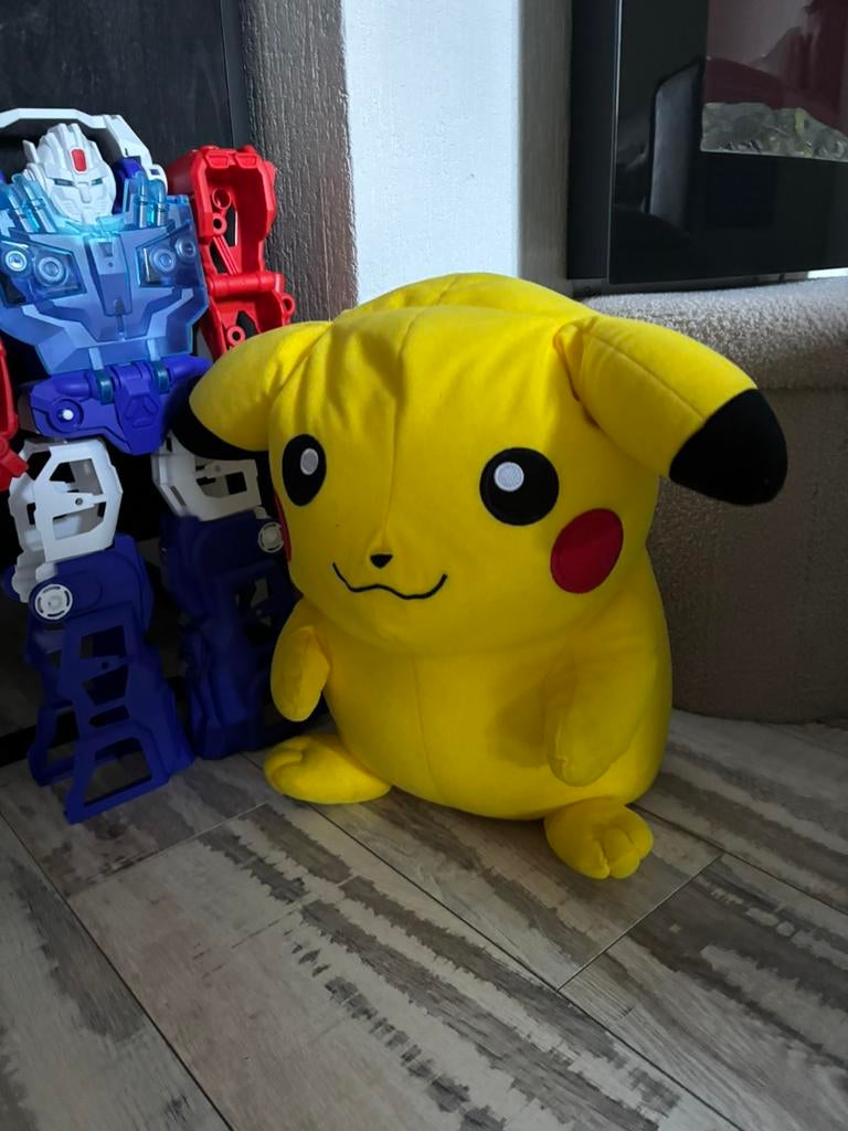 Grote pikachu, Ophalen of Verzenden, Zo goed als nieuw, Overige typen