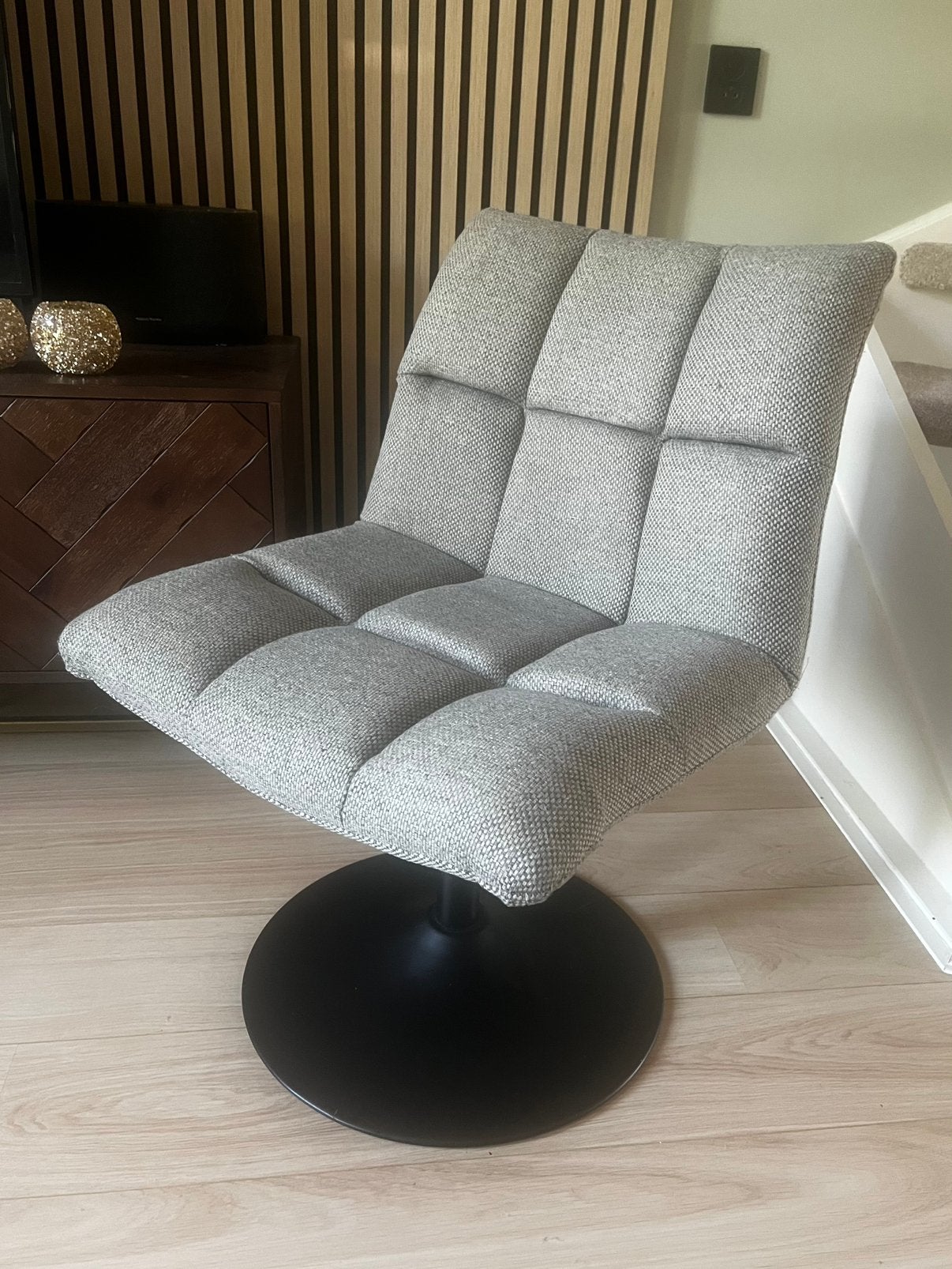 Bekende Dutchbone fauteuil stoel, Ophalen, Zo goed als nieuw, 75 tot 100 cm, 50 tot 75 cm