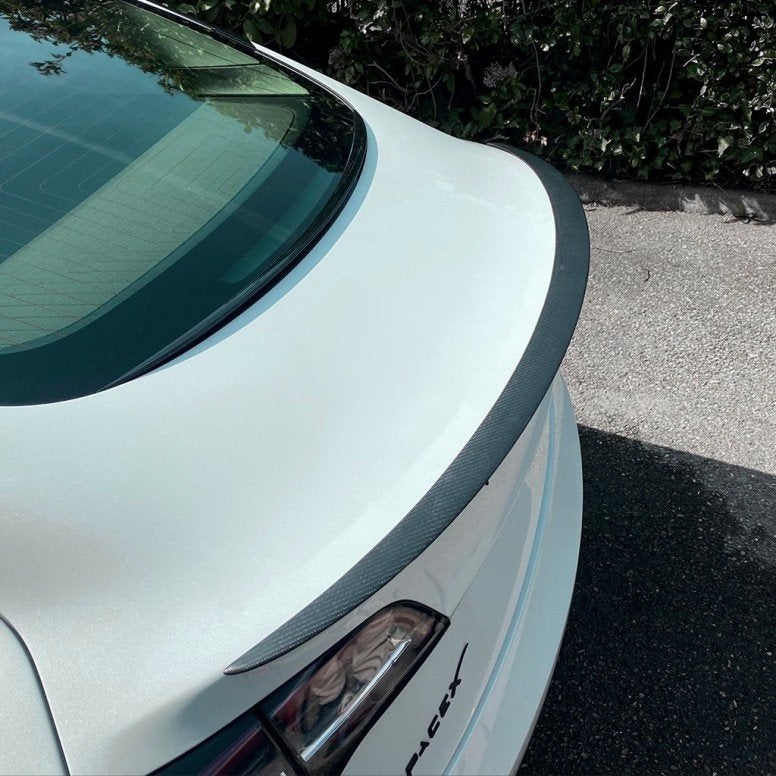 Carbon Fiber Spoiler voor Tesla Model 3/Y, Ophalen of Verzenden