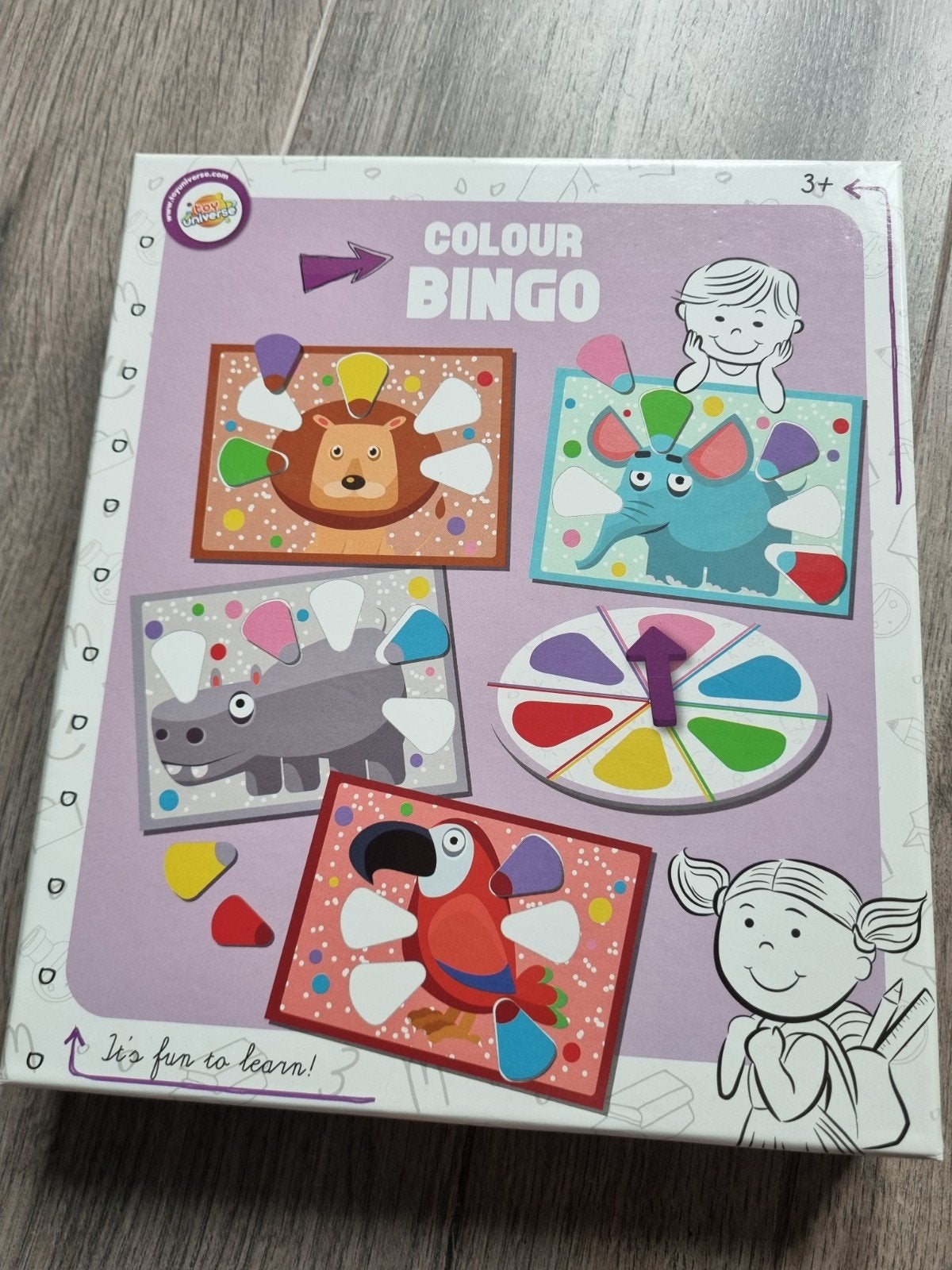 Colour bingo/ kleuren bingo, Ophalen of Verzenden, Zo goed als nieuw, Puzzelen