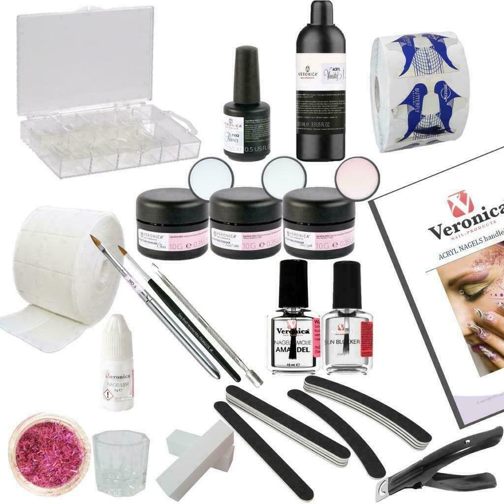 Compleet starterspakket acrylnagels, kunstnagels, Ophalen of Verzenden