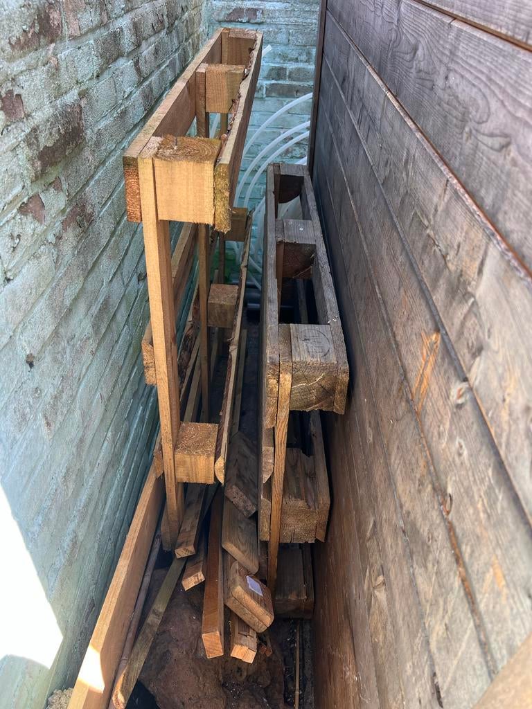 Gratis pallets 120x120 en 80x120, Ophalen, Gebruikt, Pallet, Minder dan 200 cm
