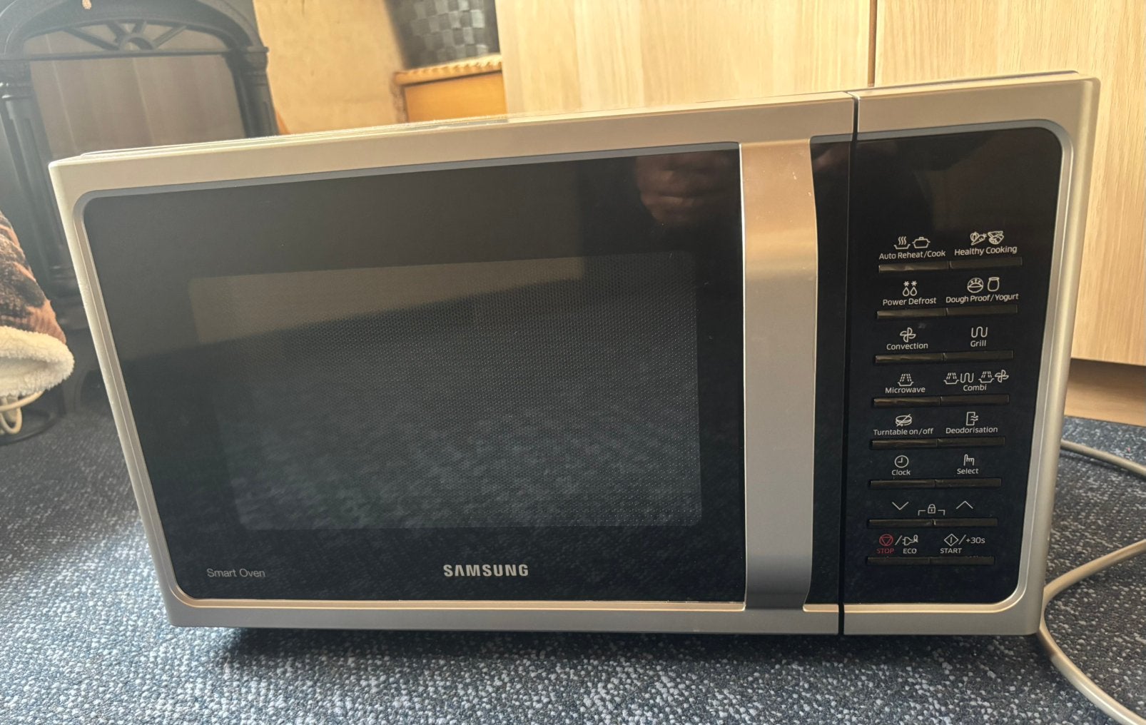 Samsung combimagnetron, Ophalen, Zo goed als nieuw, Vrijstaand