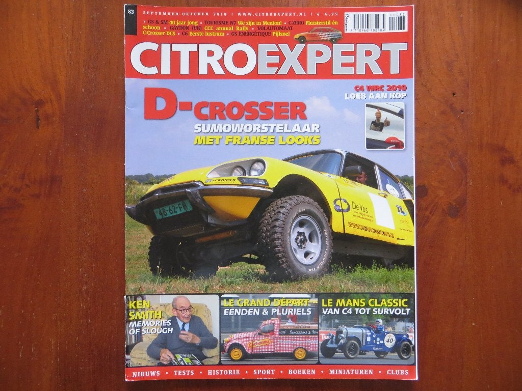CitroExpert 83 C-Zero, 40 jaar GS en SM, C6 Genootschap, Ophalen of Verzenden, Nieuw, Citroën