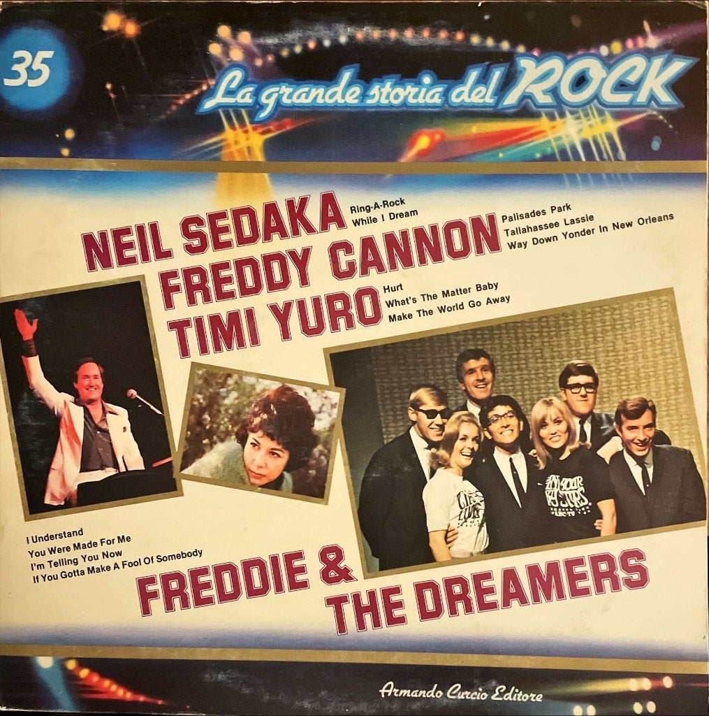 La Grande Storia Del Rock 35 (Neil Sedaka, Freddy Cannon ea), LP, Gebruikt, Ophalen of Verzenden, Pop