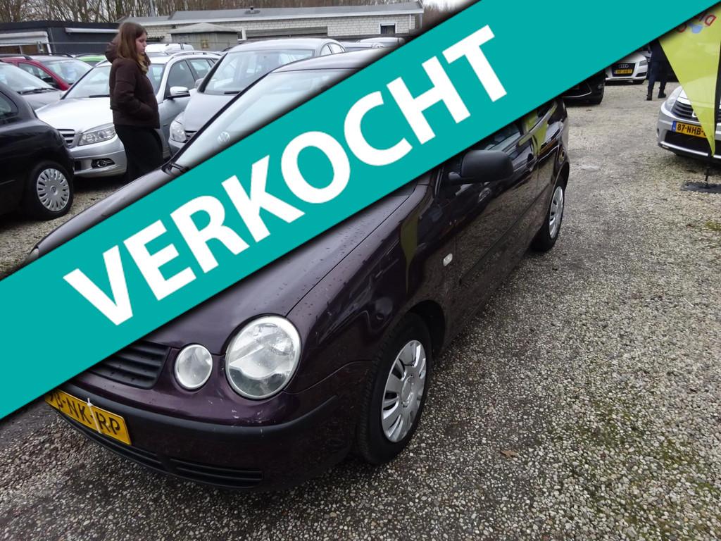 Volkswagen Polo 1.2-12V stuurbekr airco, Metallic lak, Stof, 1198 cc, Origineel Nederlands