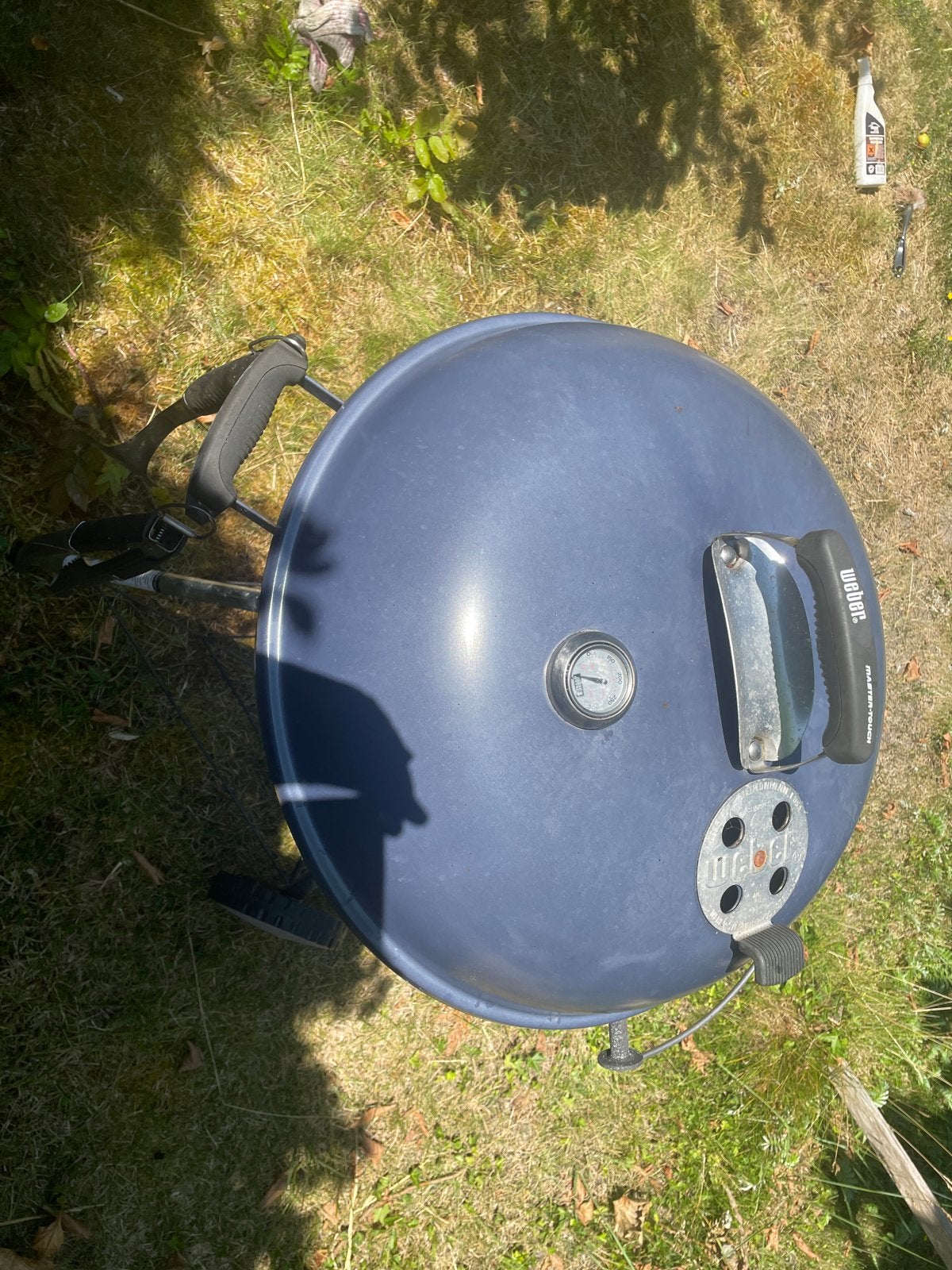 Weber Master-Touch GBS E-5750 Houtskoolbarbecue, Ophalen, Gebruikt, Met accessoires