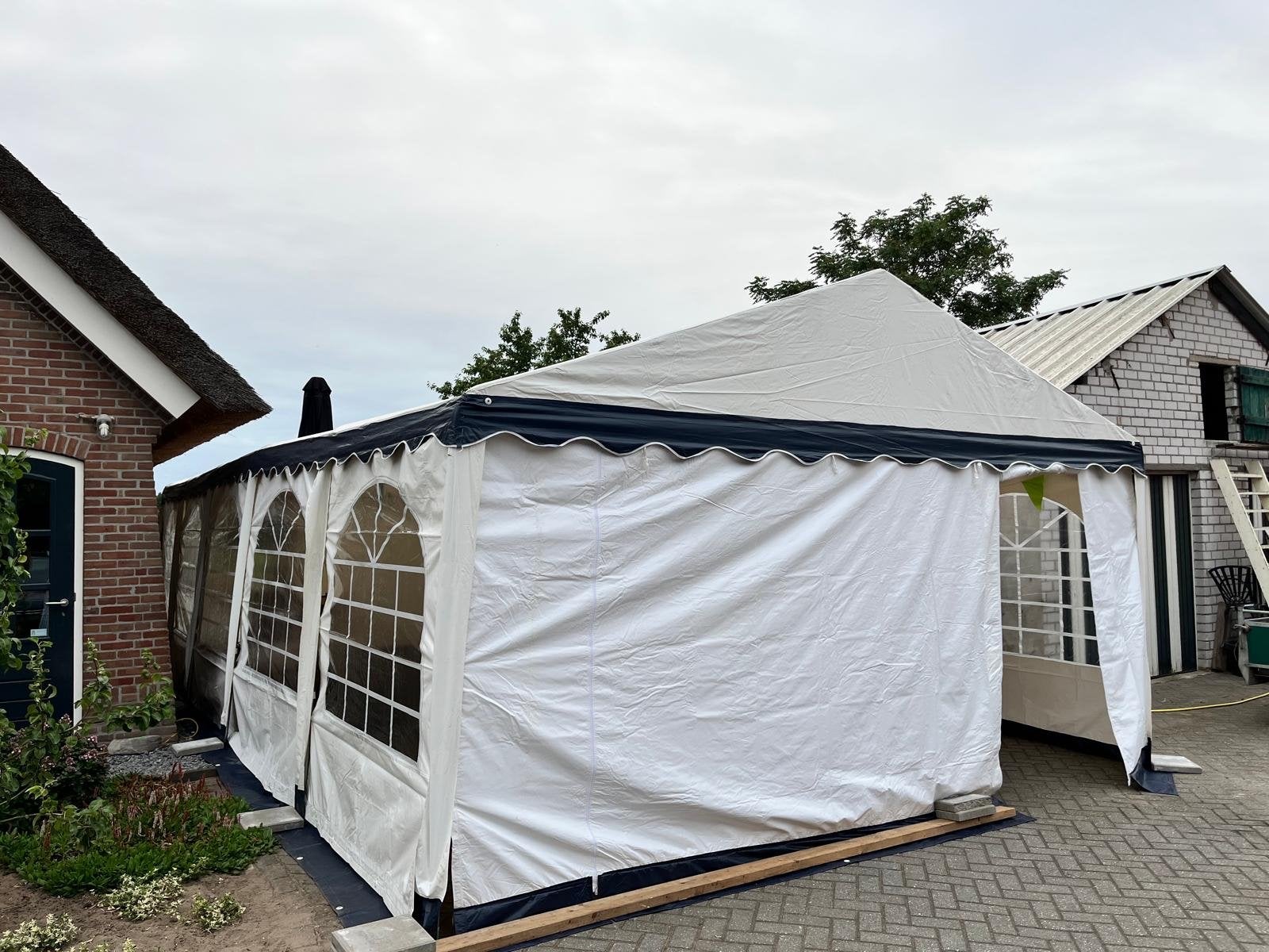 Grizzly Go-Pro PVC Partytent | 5*10 meter, Tuin en Terras, Partytenten, Ophalen, Gebruikt, Opvouwbaar, Partytent