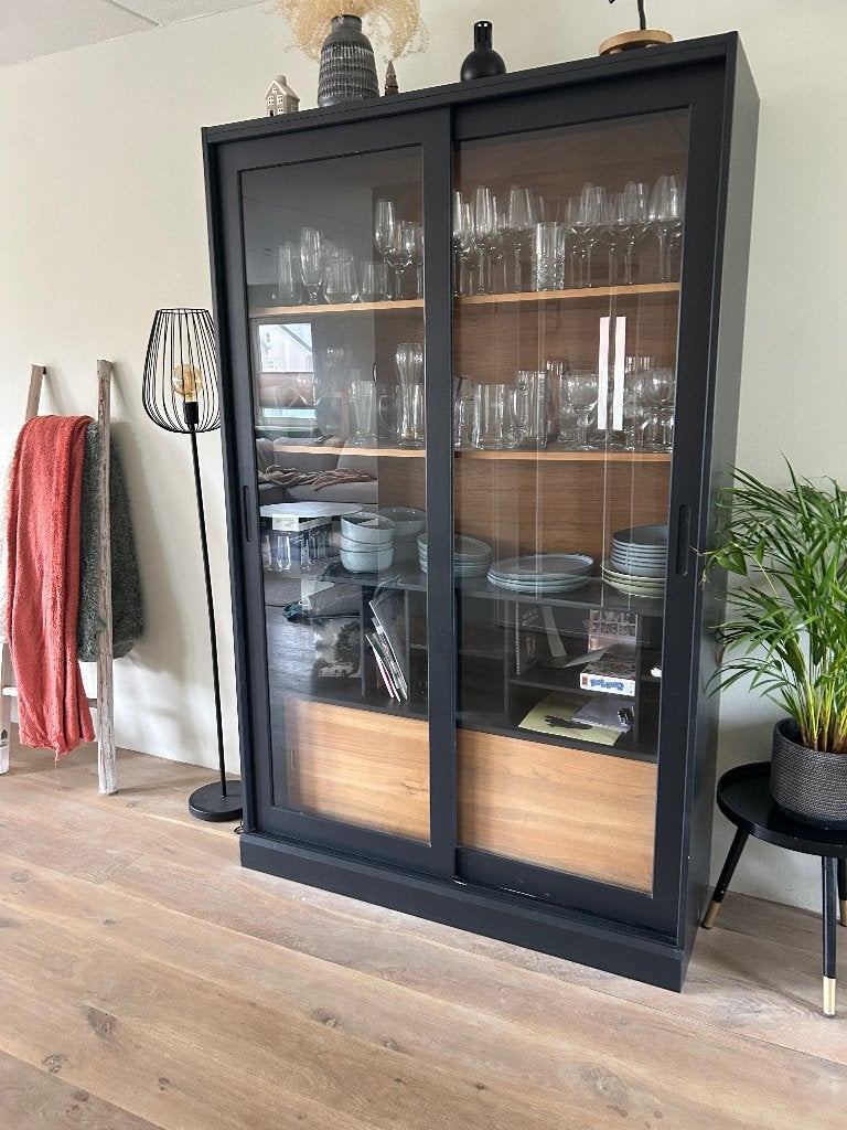 Vitrinekast, Huis en Inrichting, Kasten | Vitrinekasten, Ophalen, 100 tot 150 cm, 150 tot 200 cm, 25 tot 50 cm