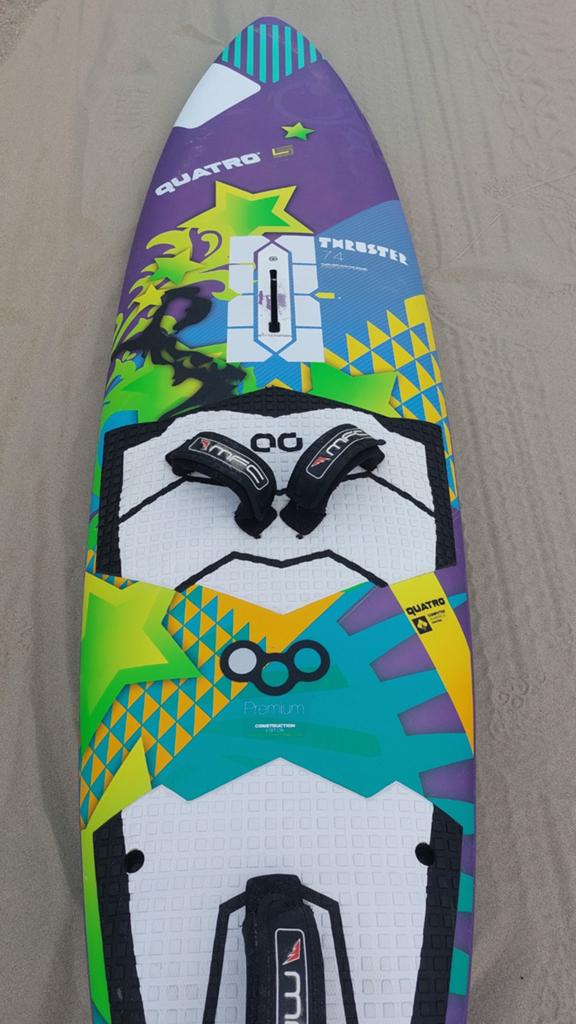Quatro thruster 74L, Eén persoon