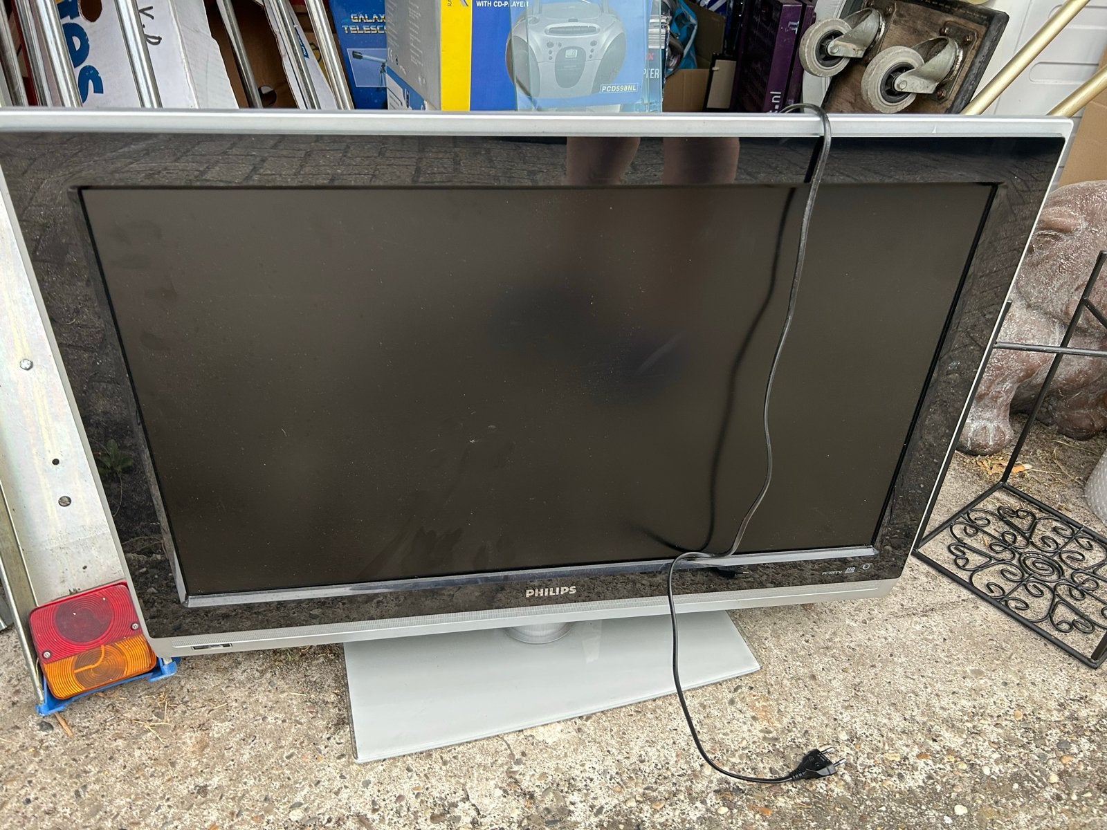 Philips TV met afstandsbediening - Gebruikt, Philips, 50 Hz, HD Ready (720p), Gebruikt