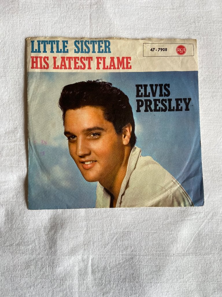 Elvis Presley - little sister, Ophalen of Verzenden, Zo goed als nieuw, 7 inch, Pop