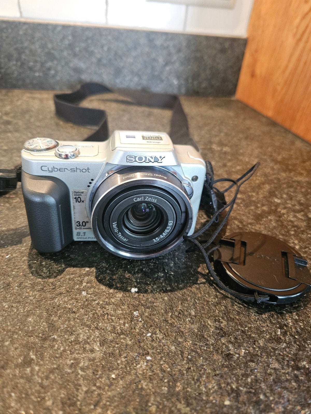 Sony Cyber-shot DSC-H10 Digitale Camera met Tas en Oplader, Audio, Tv en Foto, Fotocamera's Digitaal, Ingebouwde flitser, Gebruikt