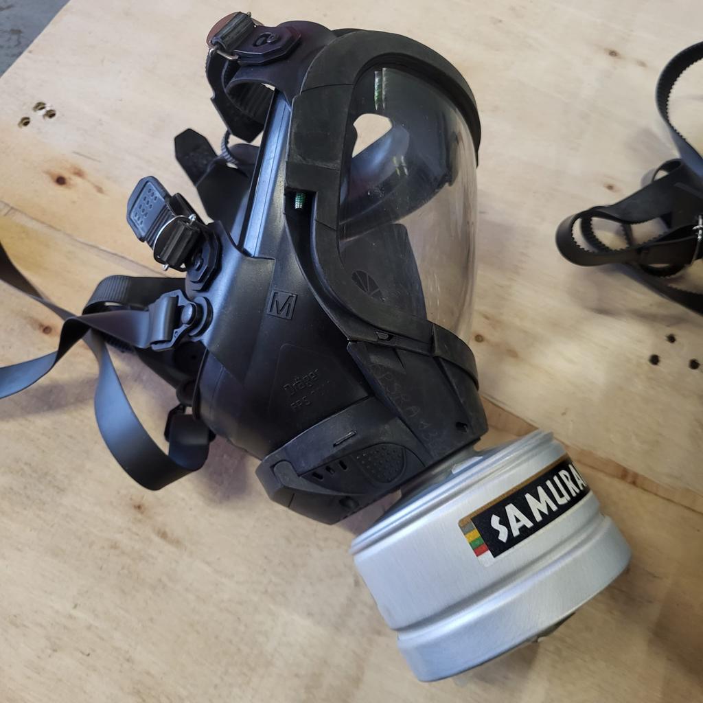 Dräger FPS 7000 Volgelaatsmasker met filter, Ophalen of Verzenden, Gebruikt