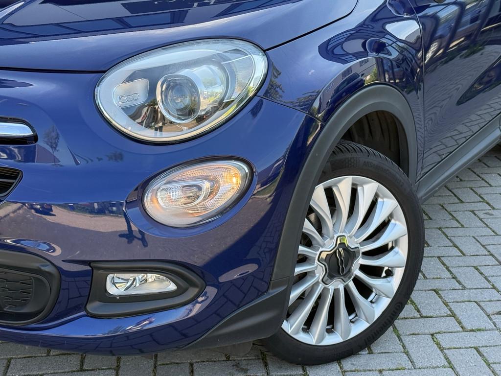Fiat 500 X 1.4 Turbo MultiAir Lounge/ LAGE KM / NAP / 1E EIG, Auto's, Fiat, Voorwielaandrijving, Gebruikt, 4 cilinders, Blauw