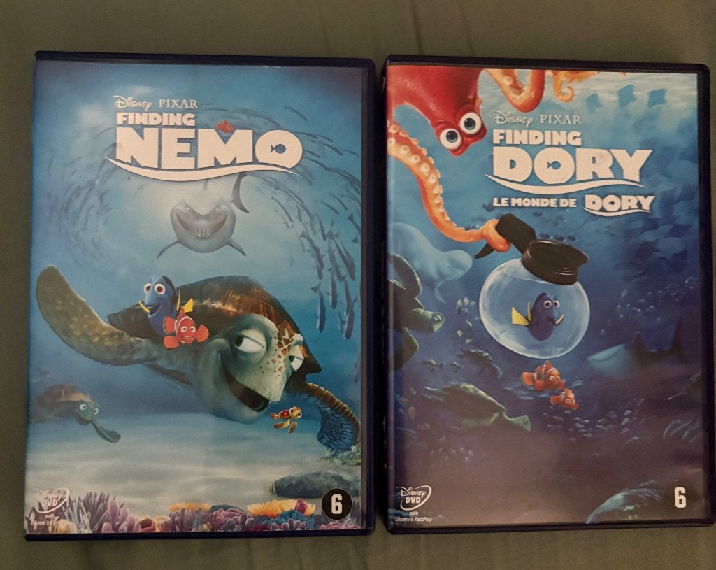 Finding nemo en Dory, Ophalen of Verzenden, Beeldje of Figuurtje