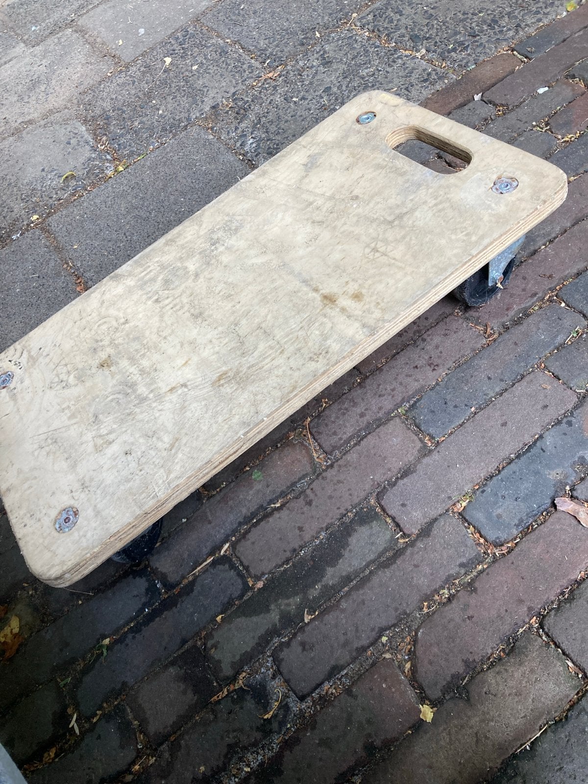 Stevige meubelroller / transportroller - 200 kg, Ophalen, Gebruikt