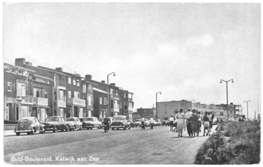 43910 Katwijk aan Zee Boulevard 1963 Mooie zegel Koeltorens