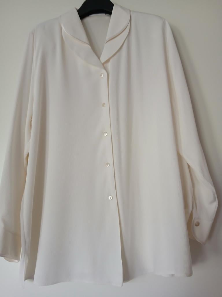 Een prachtige vintage Erfo blouse (lange mouw) in maat 42., Erfo, Ophalen, Zo goed als nieuw, Maat 42/44 (L)
