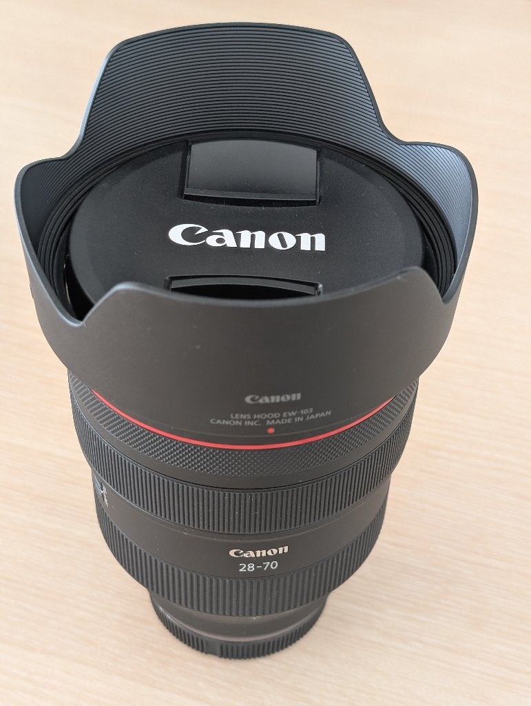 Canon RF 28-70mm F/2L USM, Audio, Tv en Foto, Fotografie | Lenzen en Objectieven, Ophalen, Inclusief filter, Canon, Canon RF