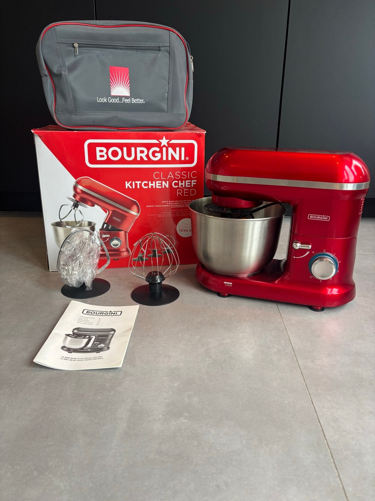 Bourgini Classic Kitchen Chef Red - Zo goed als nieuw, Ophalen of Verzenden, Zo goed als nieuw