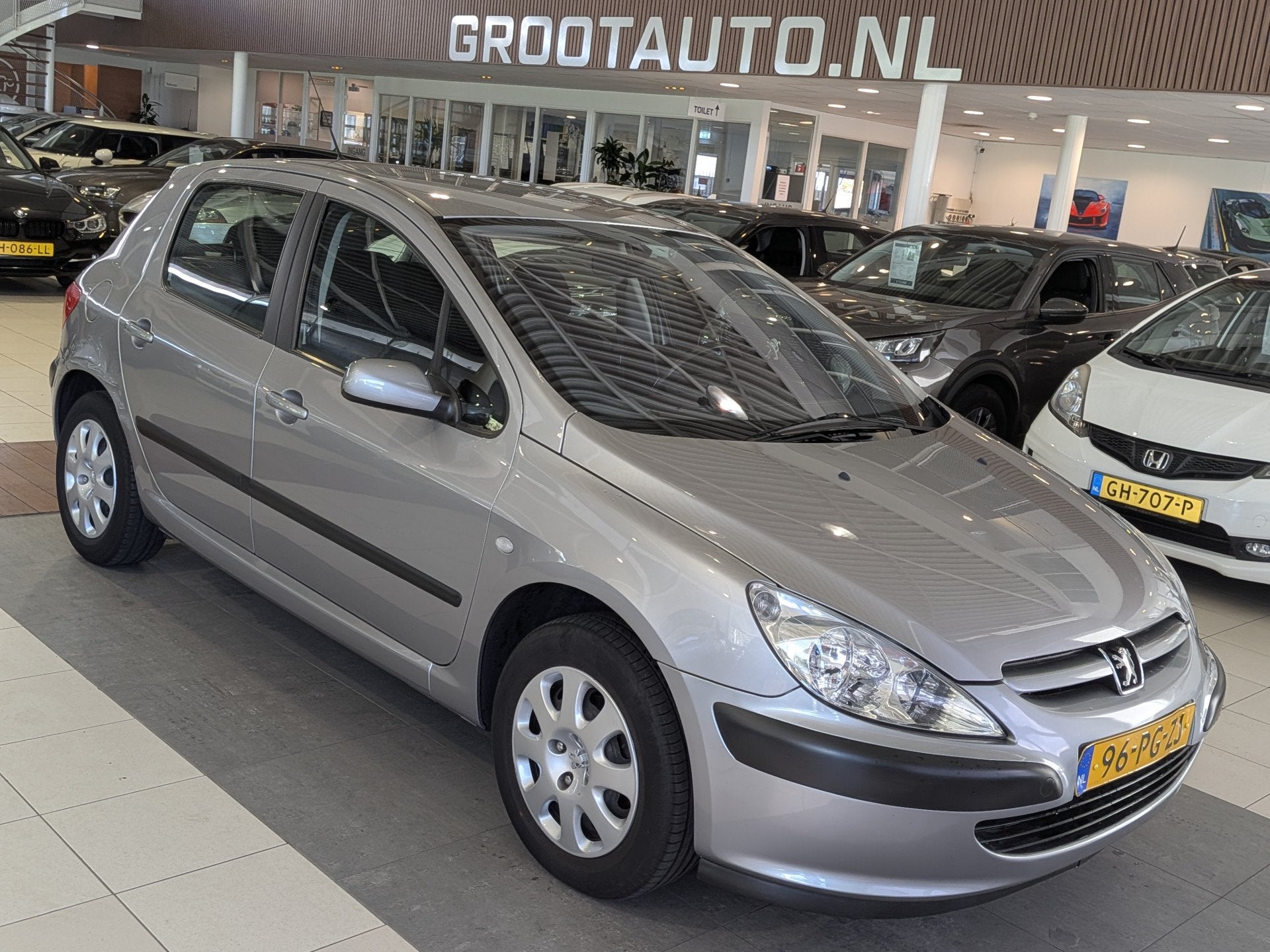 Peugeot 307 1.6-16V XS Stuurbekrachtiging, Airco, Cruise Con, Auto's, Voorwielaandrijving, Stof, 4 cilinders, 610 kg