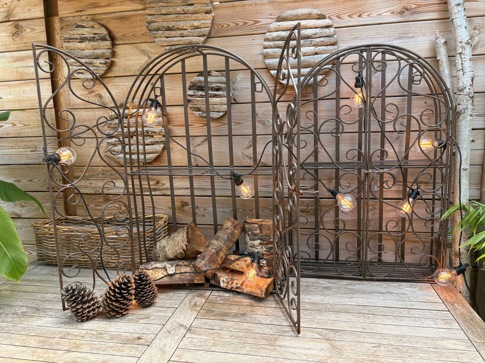 Decoratieve metalen schermen :), Tuin en Terras, Verzenden, Gebruikt