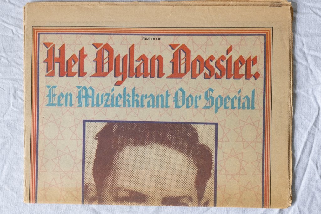 Het Bob Dylan Dossier- Een muziekkrant Oor Special 1978, Ophalen of Verzenden, Gelezen, Krant