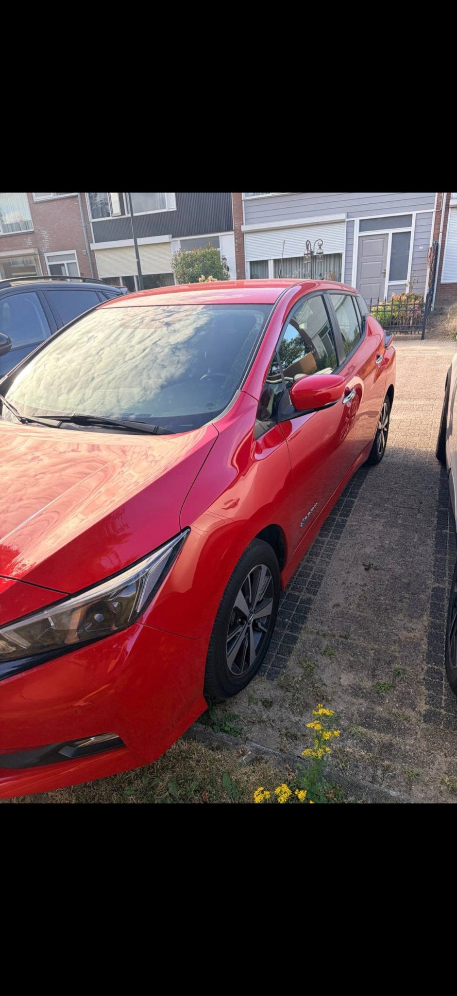 Nissan Leaf Electric 40kWh 2018 Rood, 122 pk, Elektrisch, Particulier, Geïmporteerd