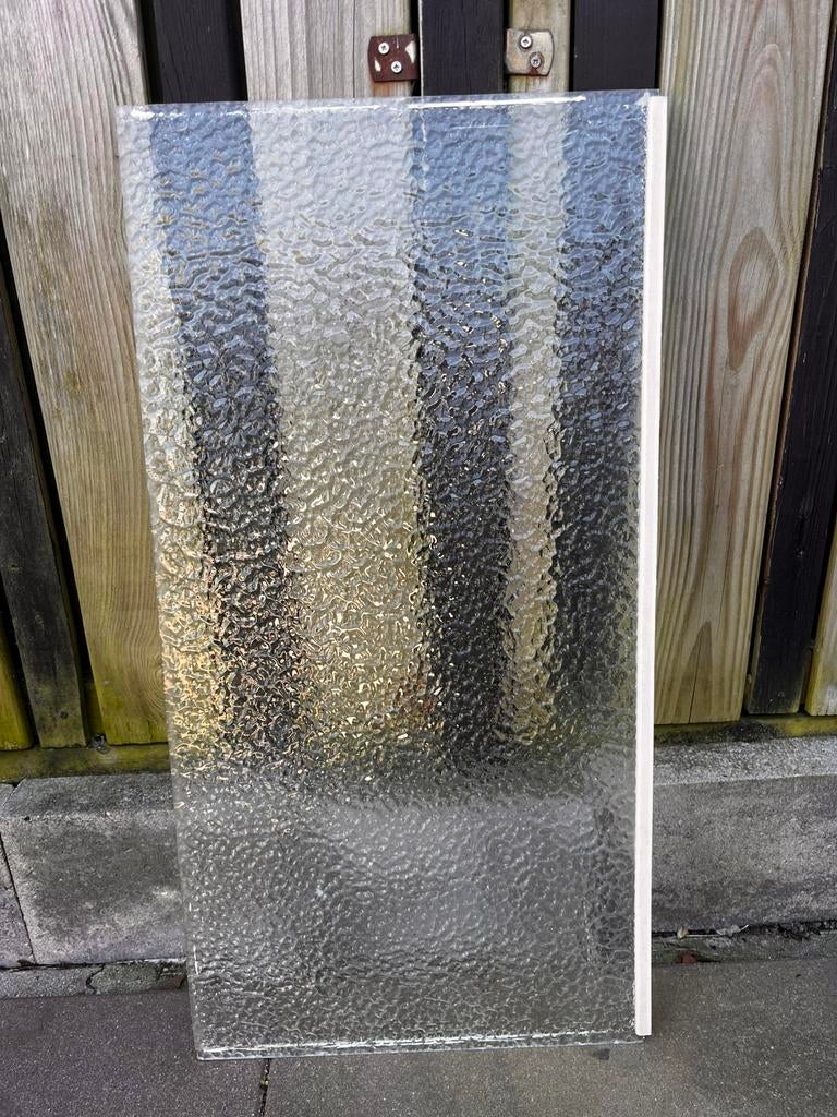 Glas 41,5x83 cm (3 stuks) + 40,5x72,5 cm (1 stuks), Ophalen, Zo goed als nieuw, Minder dan 80 cm, Glasplaat