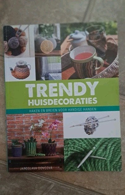 Trendy Huisdecoraties: Haken en Breien voor Handige Handen, Ophalen of Verzenden, Zo goed als nieuw, Breien en Haken, Jaroslava Doycova
