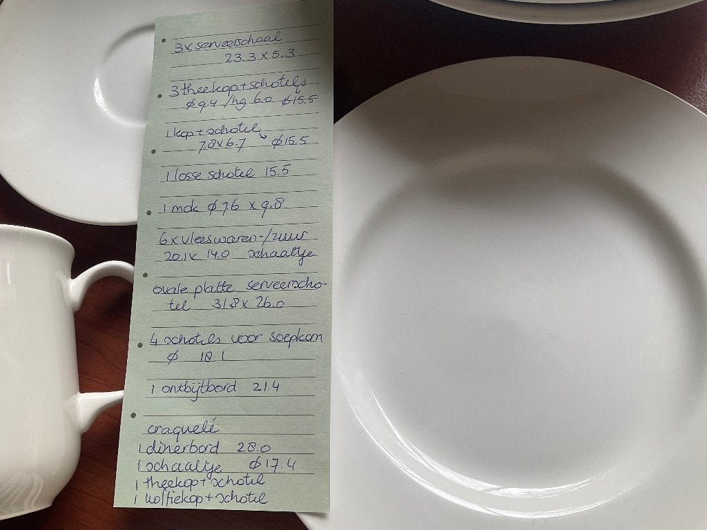 BARRATS roomkleur, Huis en Inrichting, Keuken | Servies, Ophalen of Verzenden, Zo goed als nieuw, Bord(en), Overige stijlen