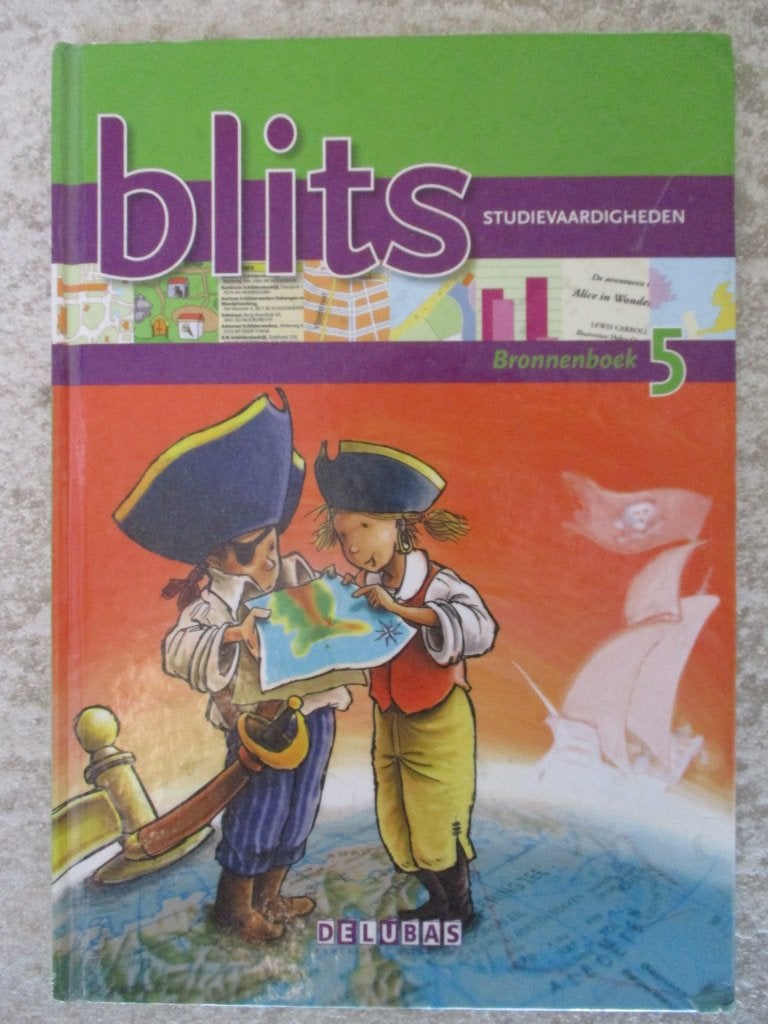Bronnenboek Blits groep 5 - studievaardigheden Delubas, Ophalen of Verzenden, Gelezen, DeLubas, Fictie algemeen